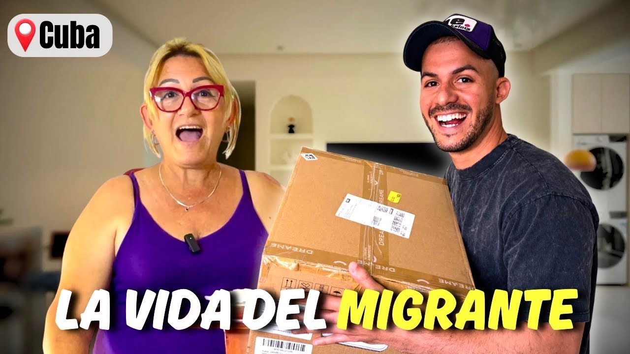 Así REACCIONÓ MI MAMÁ en Cuba al recibir un envío de CARNE