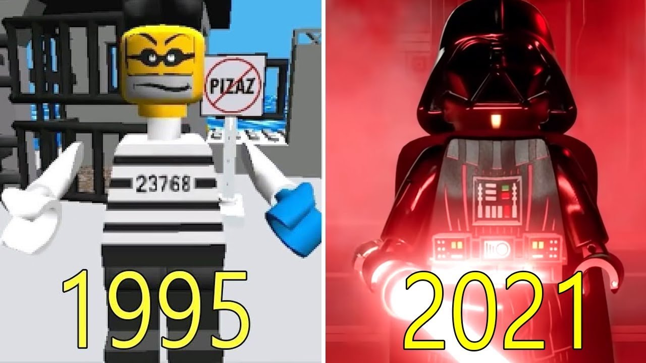 Evolution of Lego Games 1995 2021