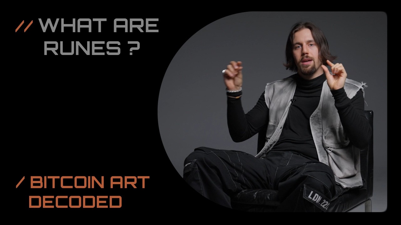 What are Runes? / Bitcoin Art Decoded / Gordon Berger