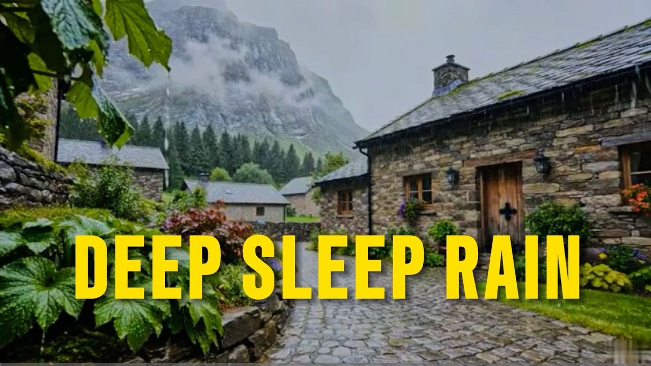 LIVE RAIN ASMR 🌧️ Relaxing Rain Sounds for Sleep