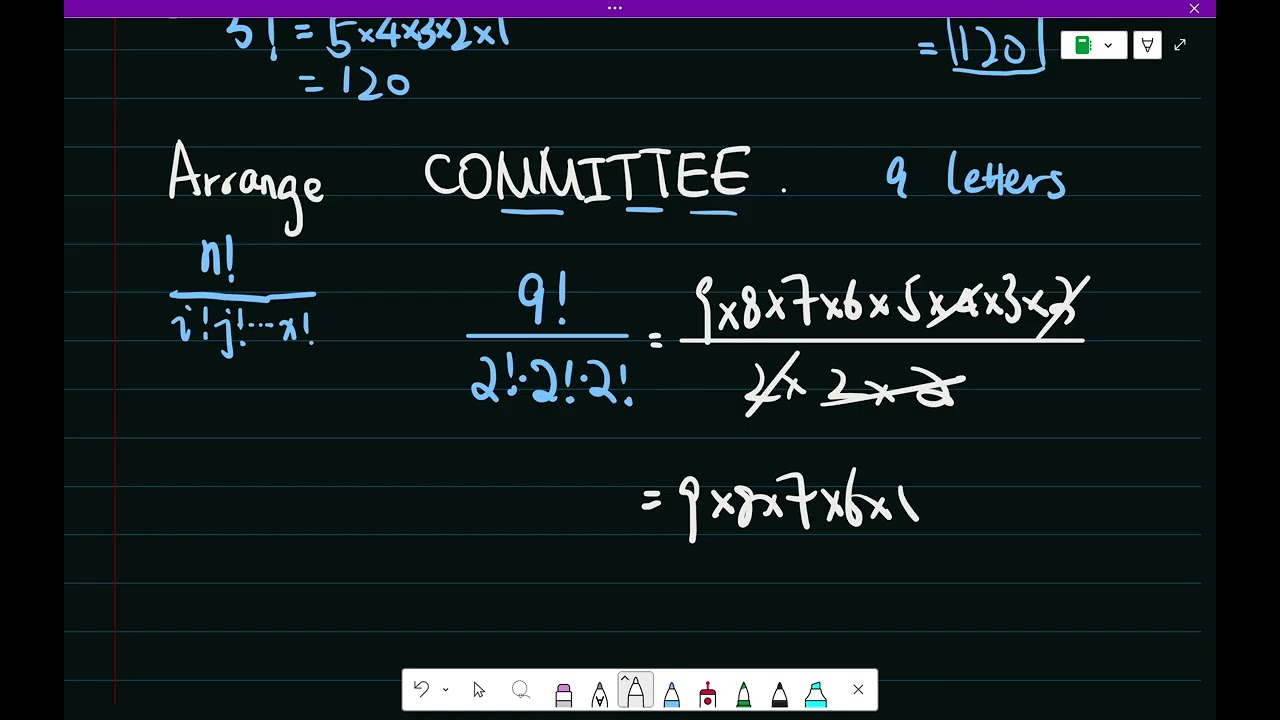 Word Arrangement | Combinatorics