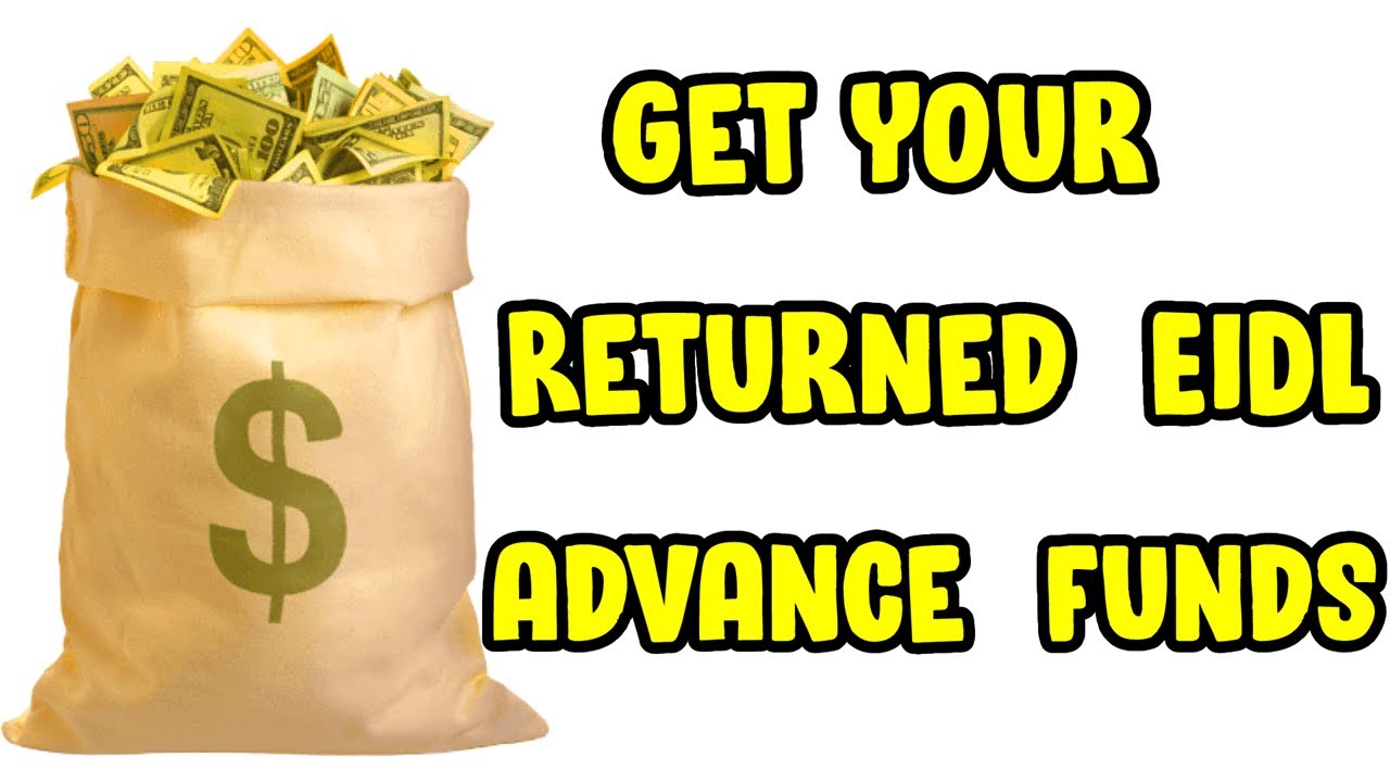 How To Get EIDL Advance Funds Returned By Bank | Do this now!