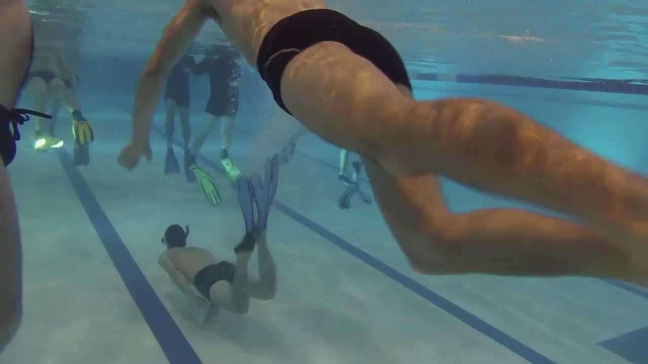 Plongée N1, entrainement en piscine