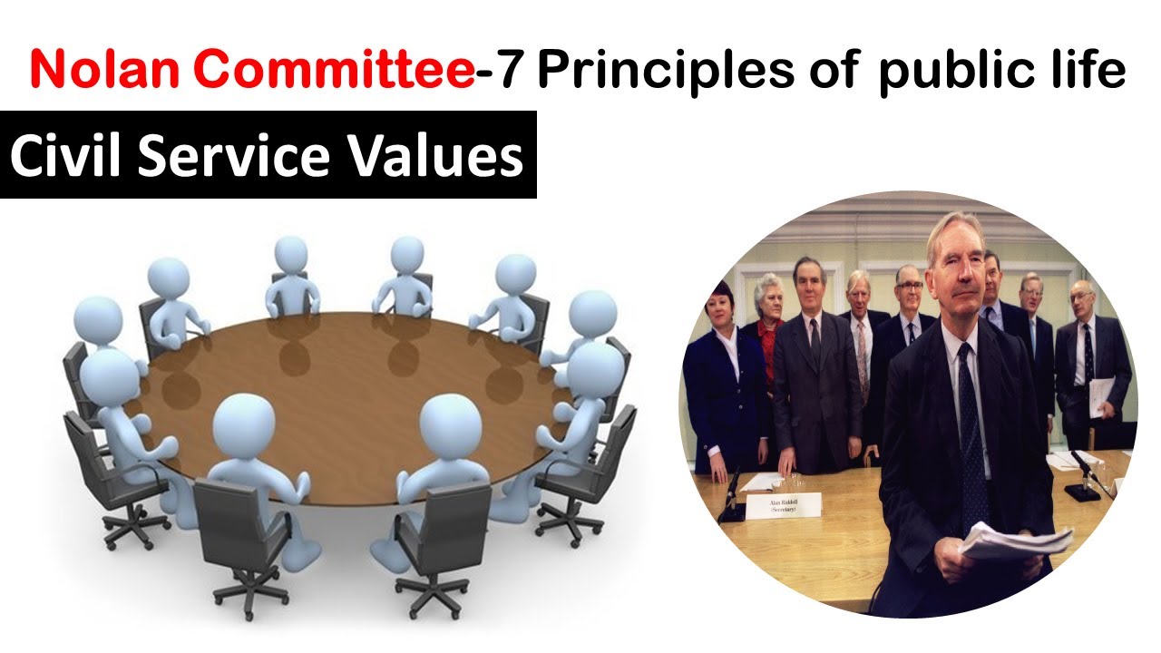 Nolan Committee-7 Principles of public lifeIICivil Service Values#UPSC#IAS#Ethics