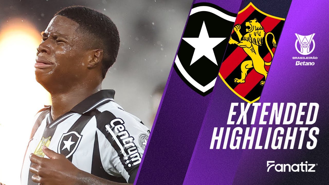 Botafogo vs Sport Recife 3-2 | Game Highlights | #Brasileirao2025