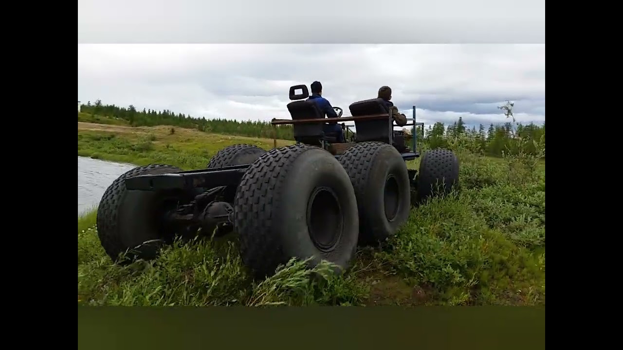Homemade Off - road 6x6 Floating, All - Terrain Utility Vehicle