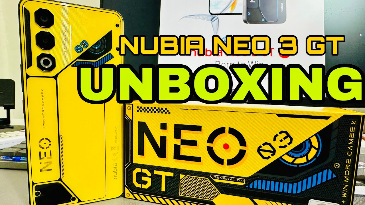 Nubia Neo 3 GT Unboxing & Gaming Test!