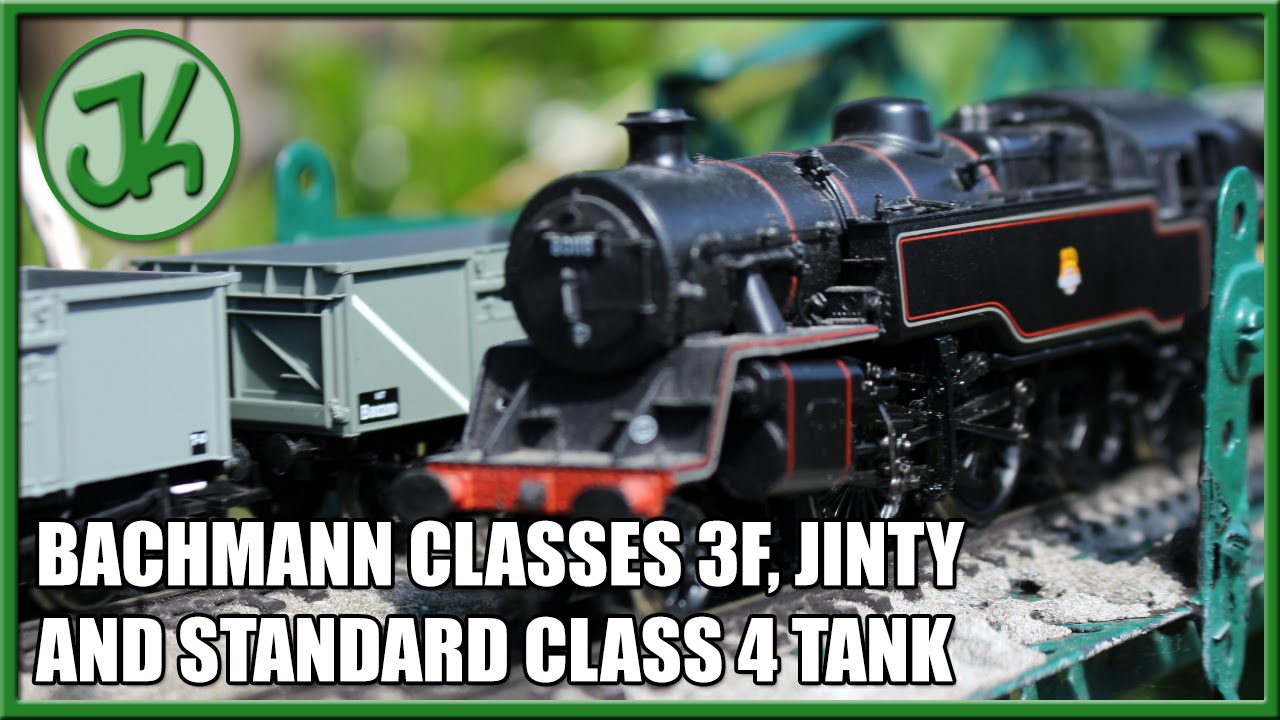 Bachmann Classes 3F, Jinty and Standard Class 4 Tank on Large Garden Railway