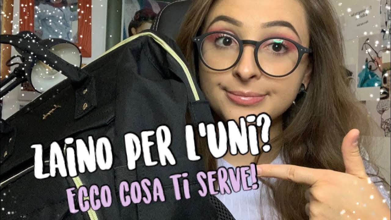 ZAINO PER L'UNIVERSITÀ: 10 cose che DEVI AVERE! 📚 || Call Me Aliens 🔥