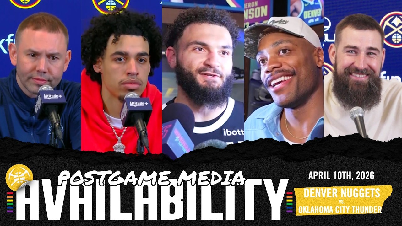 ALL Denver Nuggets Postgame Media vs. OKC  🎙️