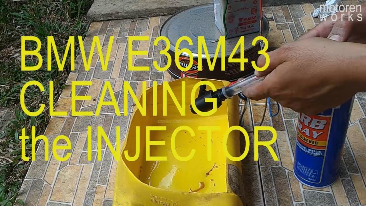 Cleaning The Injector, BMW E36M43