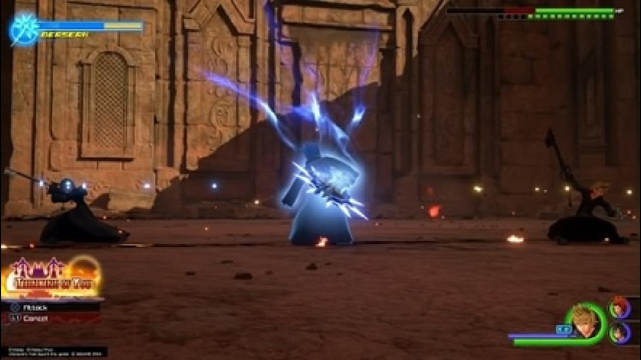 Saix Boss Fight (Kingdom Hearts 3)