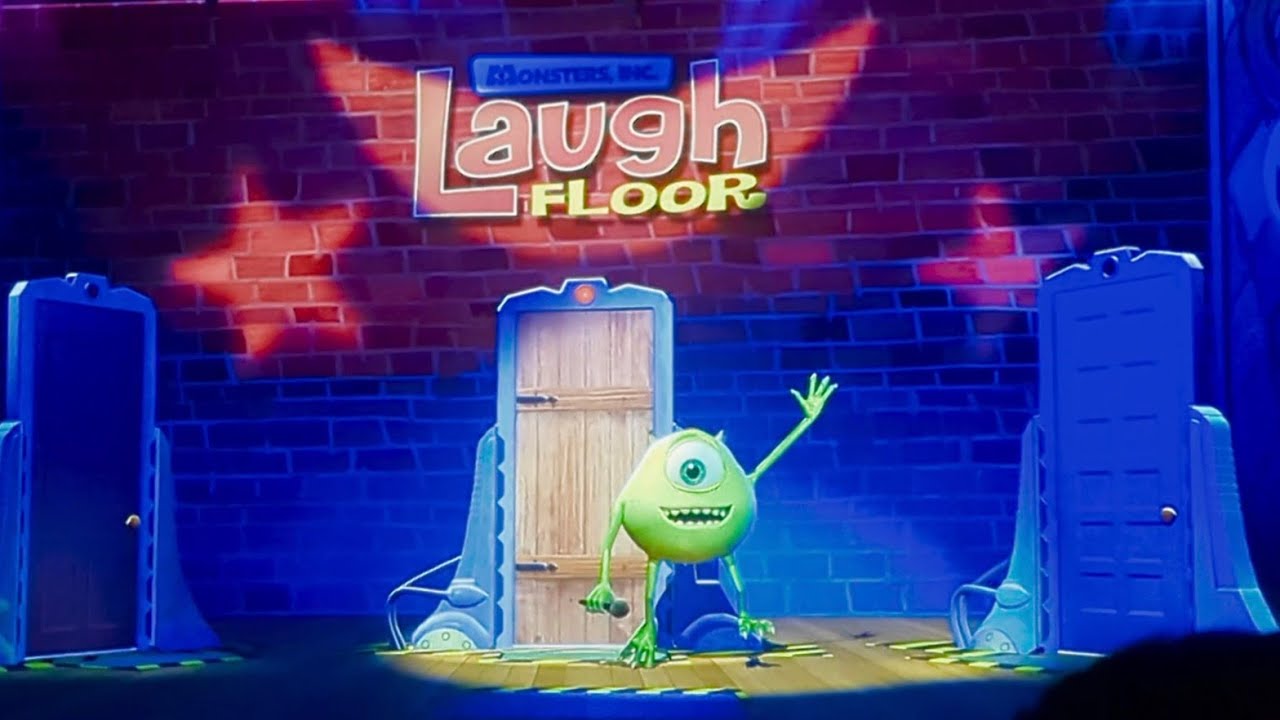 Monster's Inc | The Laugh Floor Comedy | Walt Disney World | Magic Kingdom | Last guy is a crack up!