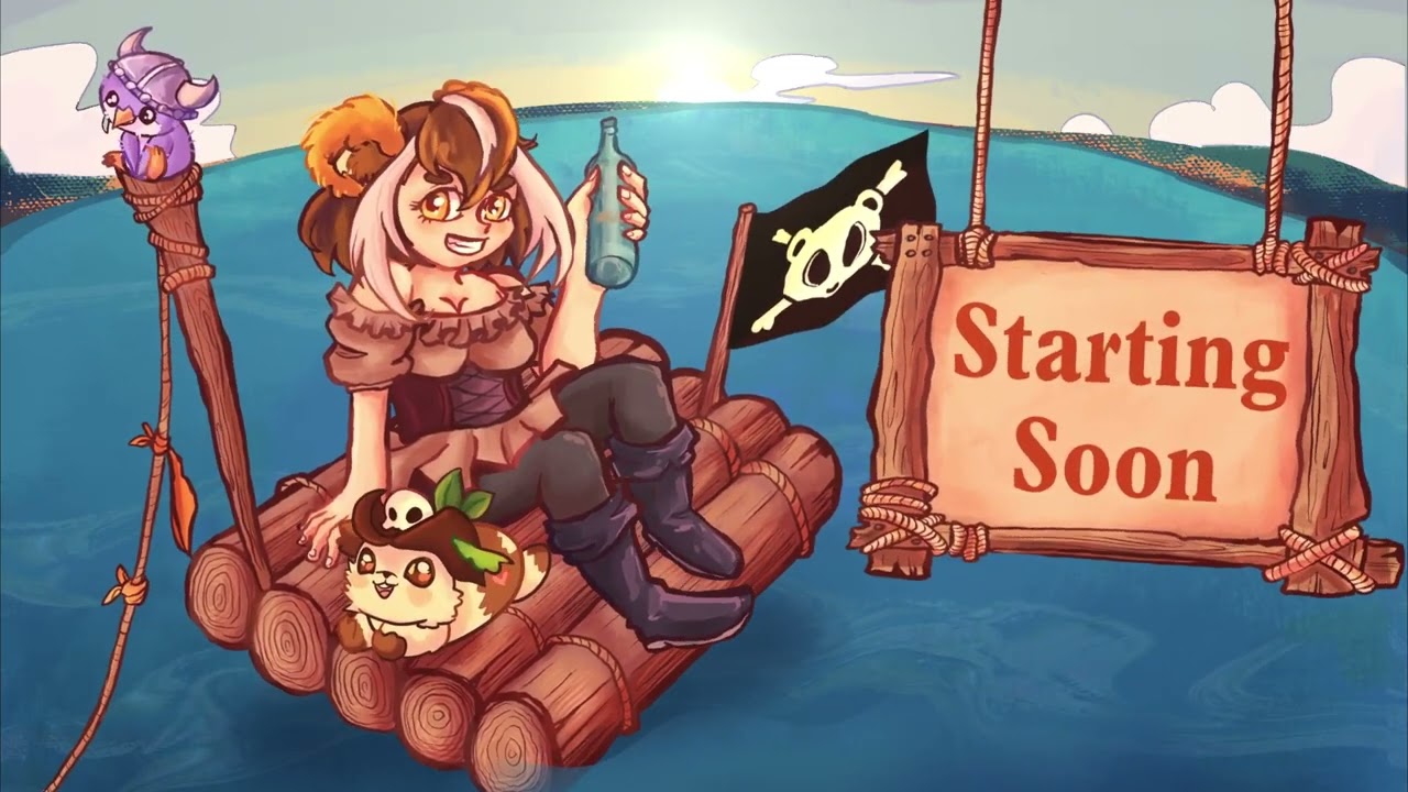 AHOOYY 🦜🏴‍☠️🧡 2 Jahre Twitch Partner Party mit wunderbaren Gästen 🧡 !uwu