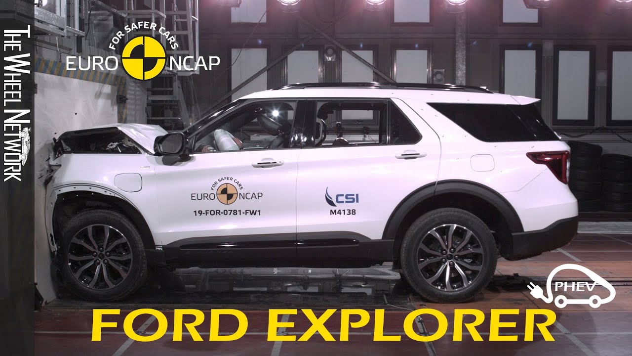 Ford Explorer Plug-in Hybrid Safety Tests Euro NCAP | November 2019 Ratings
