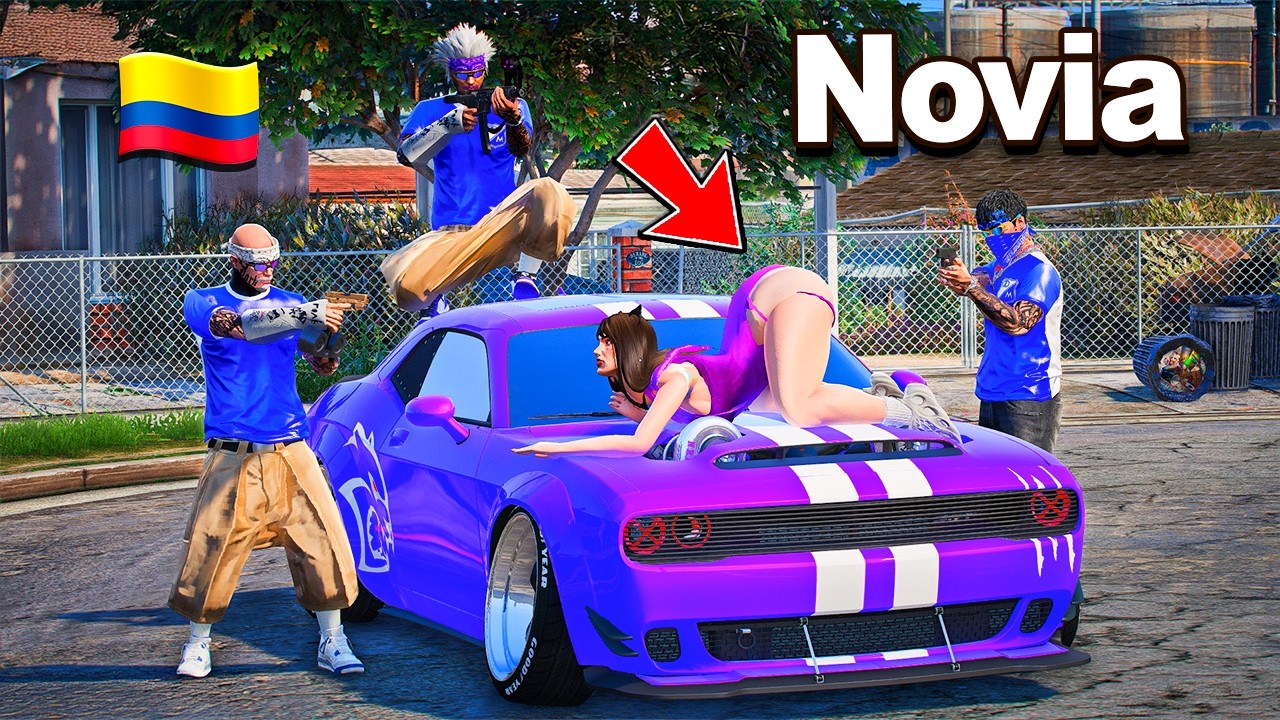 Colombianos Secuestran a mi Novia Gta&nbsp;5&nbsp;RP