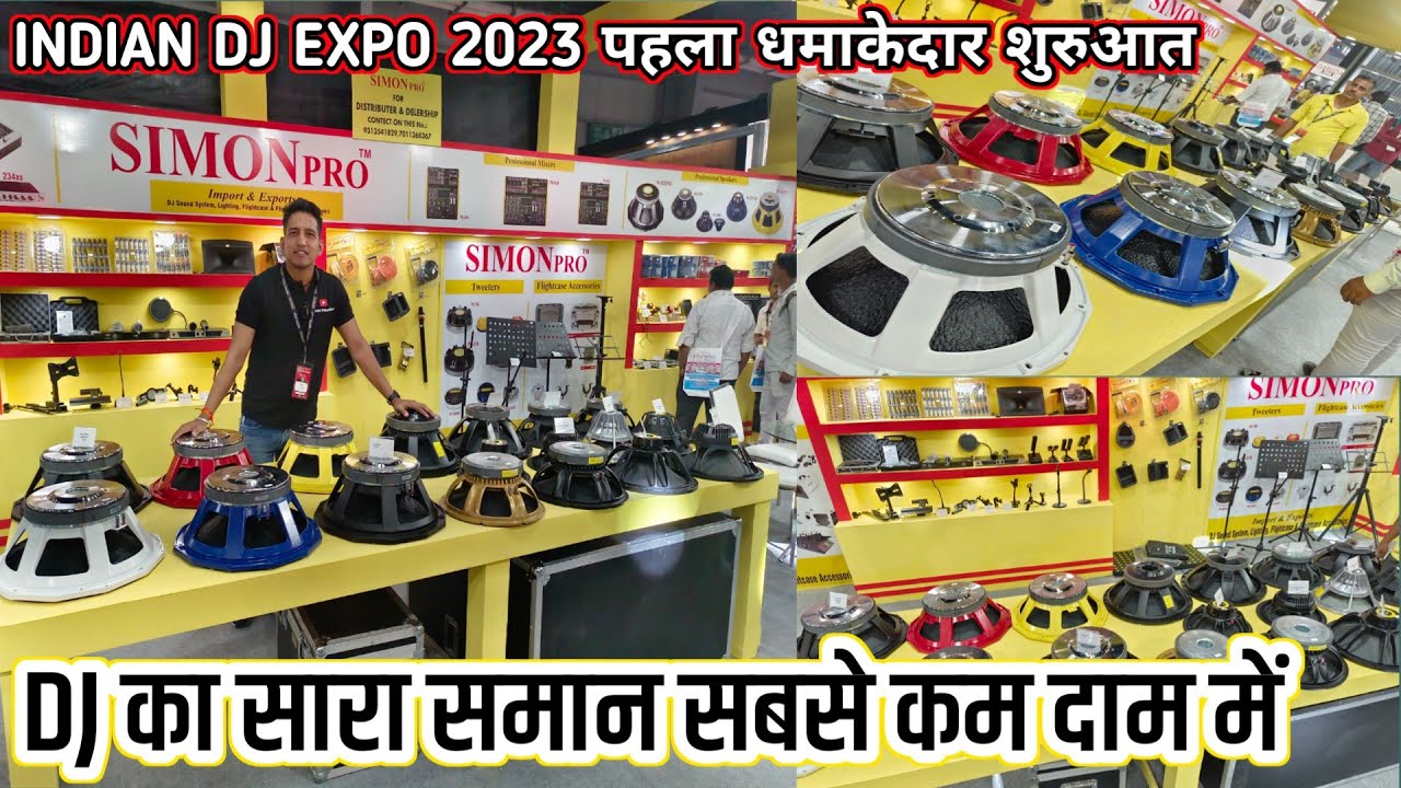 Wholesale Dj Speaker, Amplifiers, Mixers, Dj Hf, Event Items | Simon Pro | Noida Dj Expo 2023