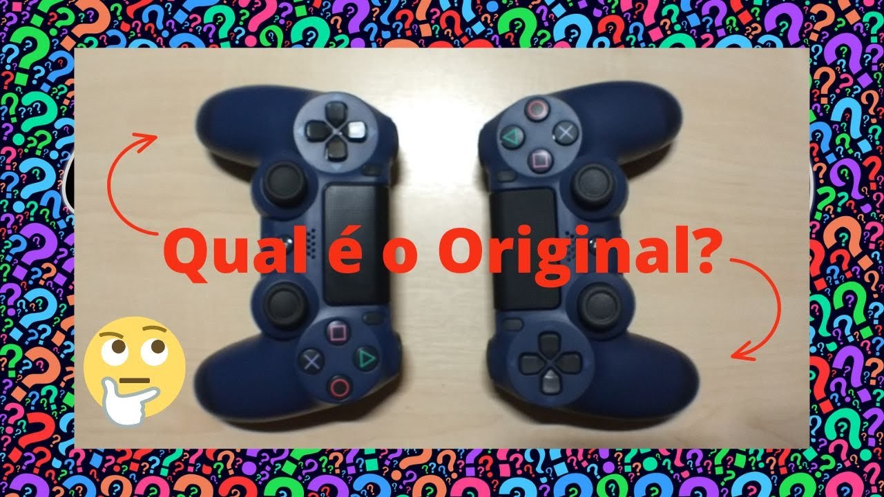 🎮Como saber se meu controle ps4 dualshock 4 é original ou falso!