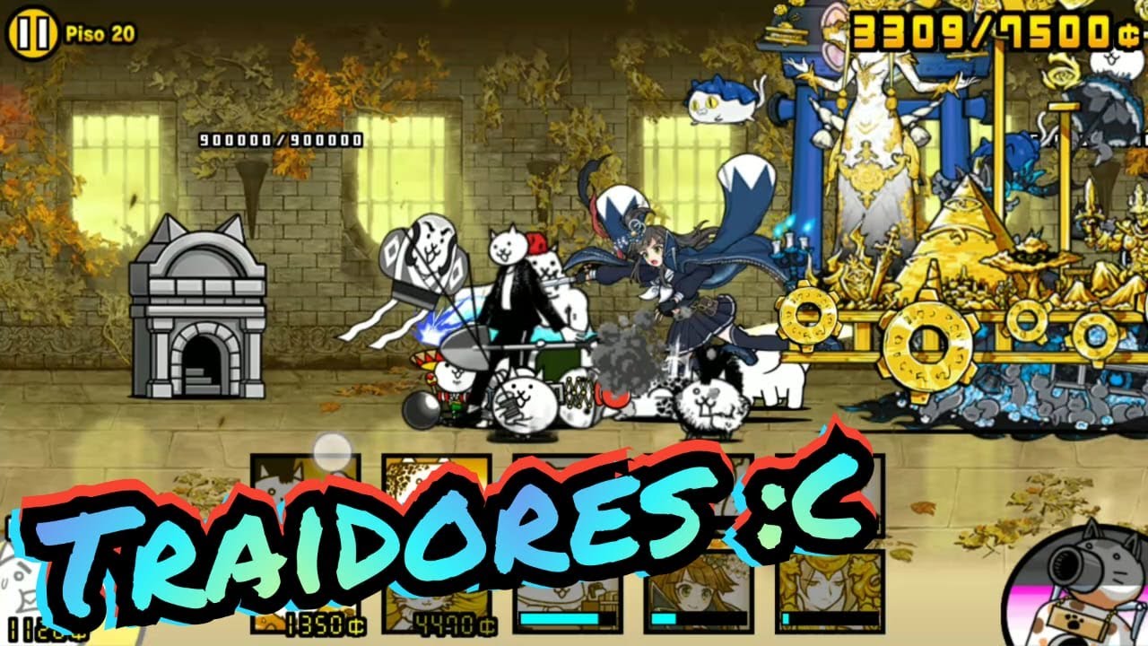 TRAIDORES :c, PISOS 19-20 TORRE INFERNAL | THE BATTLE CATS