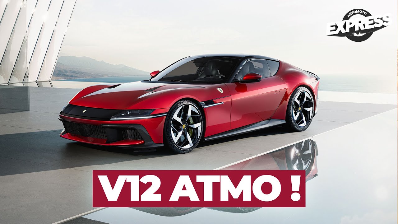 La nouvelle Ferrari 12Cilindri garde un V12 ATMOSPHERIQUE ! - Automoto Express #566