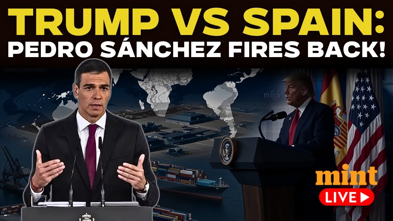 LIVE | Spain's Sanchez Delivers Address After Trump Vows To Cut All Trade | US-Spain Trade LIVE