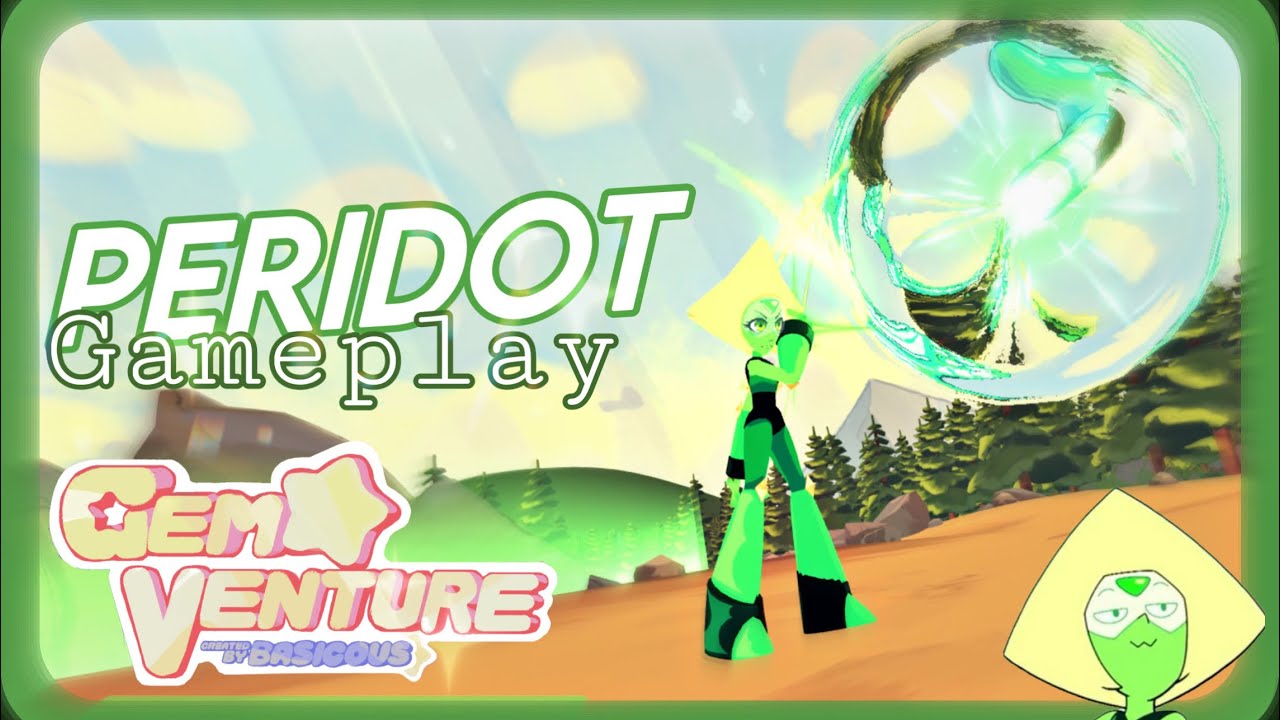 💚 Using PERIDOT In GEMVENTURE! || Gemventure || Roblox