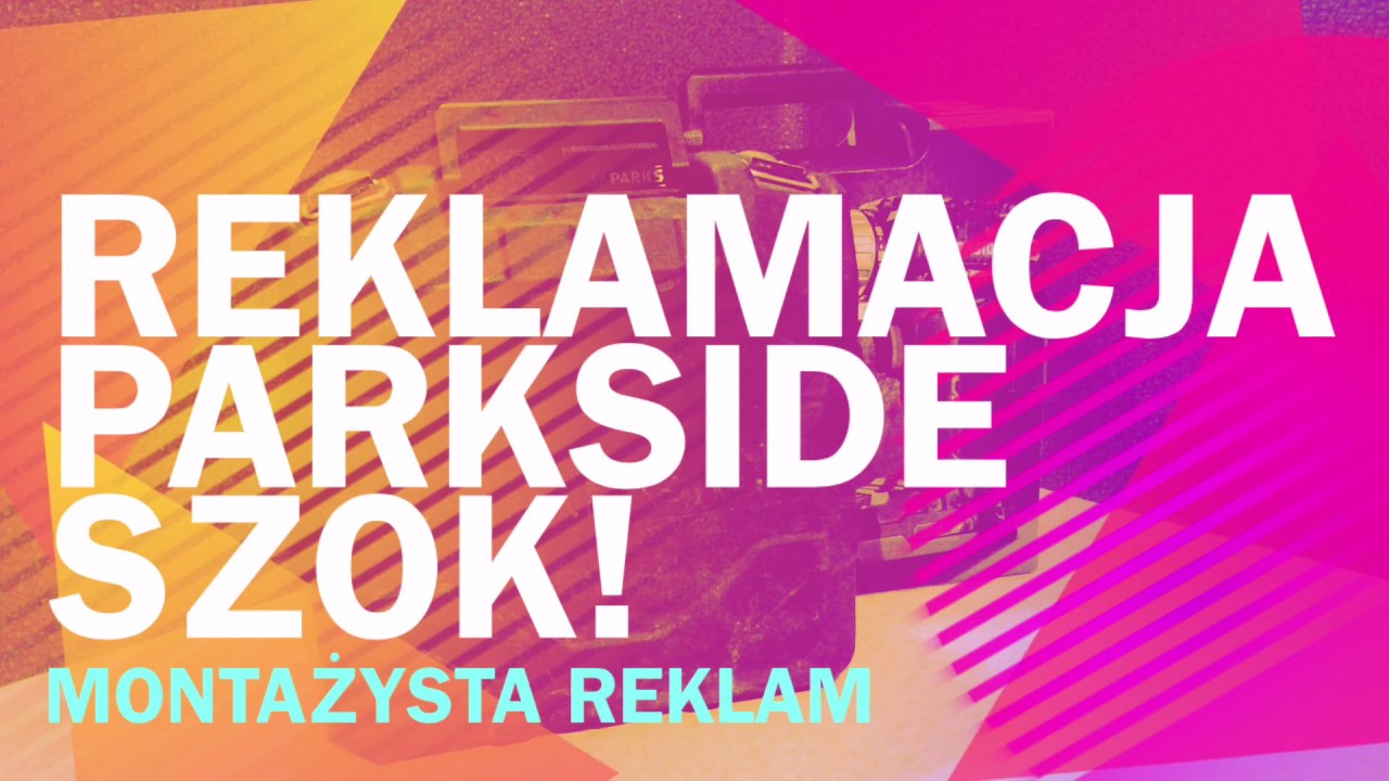 Reklamacja wiertarko-wkrętarki Parkside PABS 20-Li B2 (Kompernass / Lidl) SZOK!