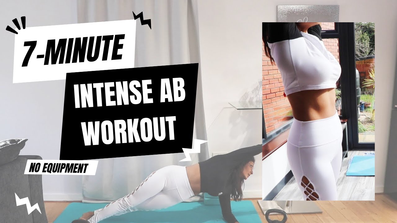 7‑Minute Ab Workout at Home | Core Strength & Stability (No Equipment)