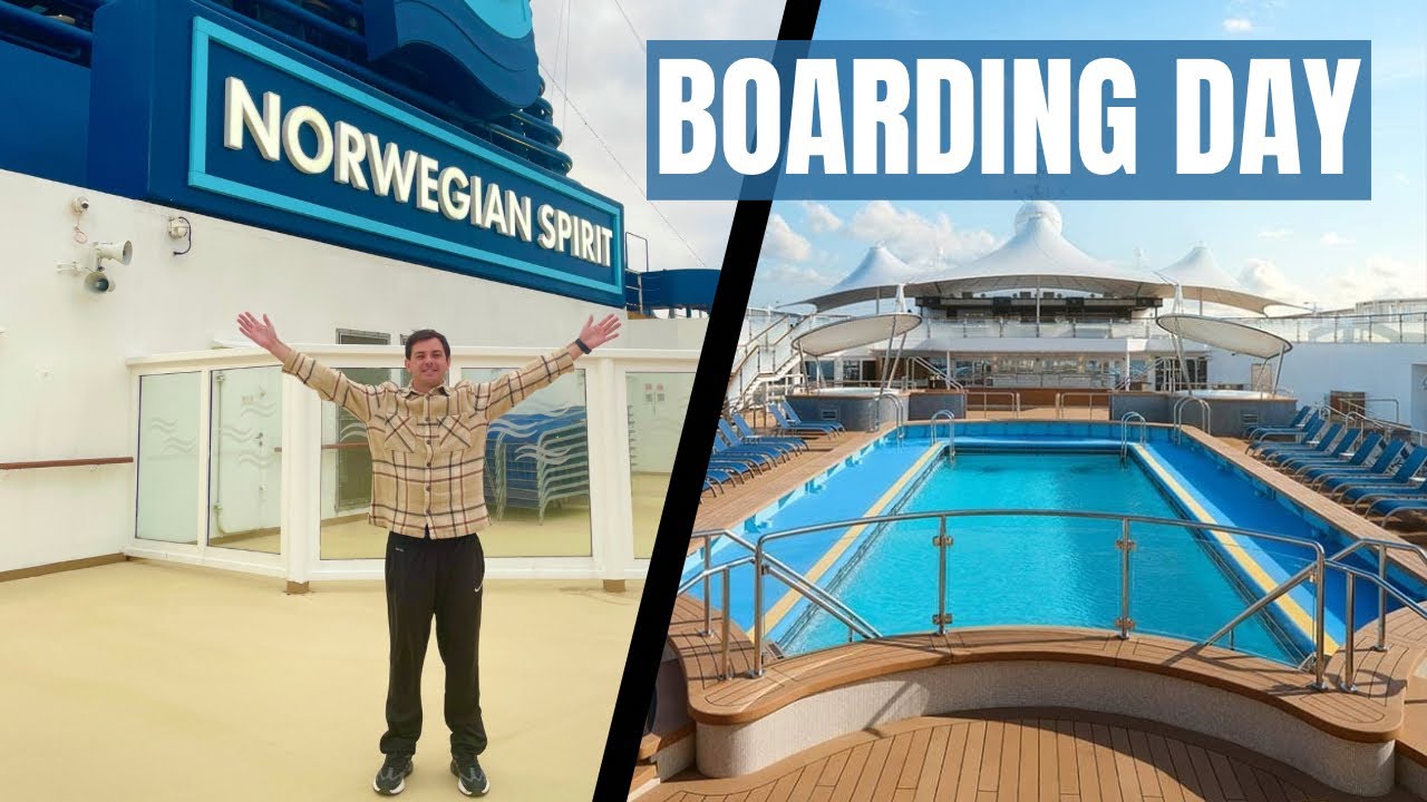 Boarding the Norwegian Spirit for a 14 Day Christmas and New Years Cruise!