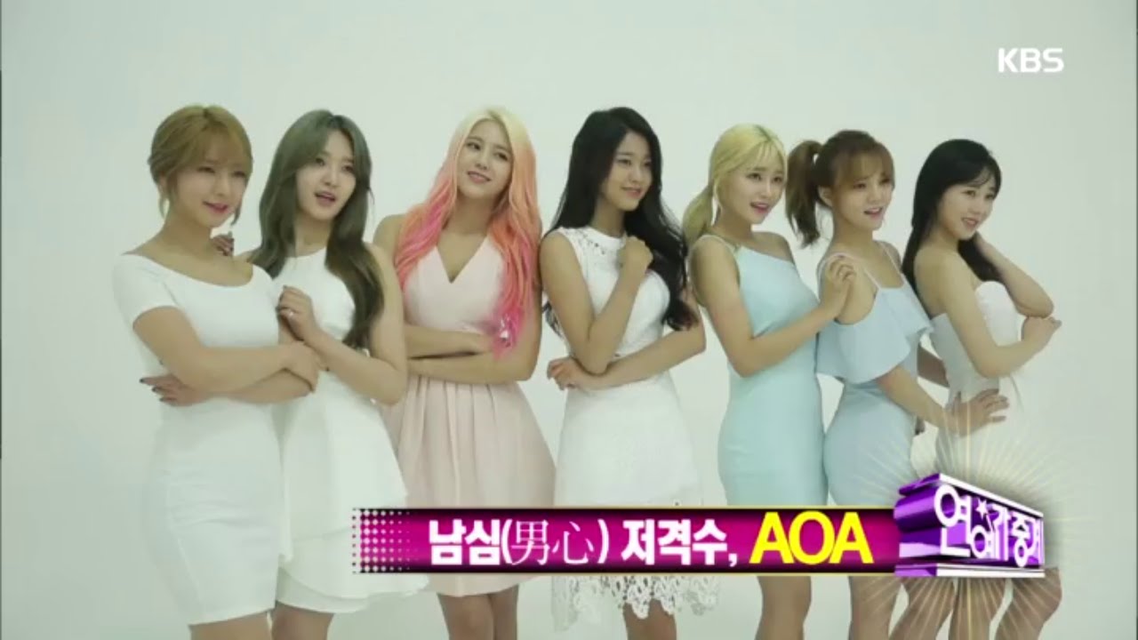 연예가중계 - 꽃처럼 아름다운 그녀들, AOA! 남심 (男心)을 저격하다.20160312