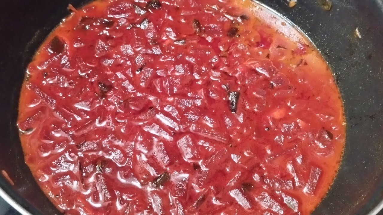 ஆரோக்கியமான பீட்ரூட் குழம்பு செய்வது எப்படி | Healthy beetroot kulambu| Beetroot Gravy 
