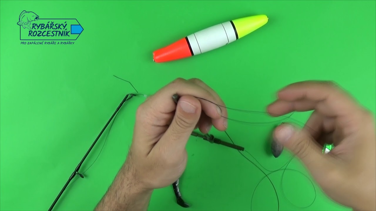 Montáž na dravce s T - adaptérem a podvodním splávkem