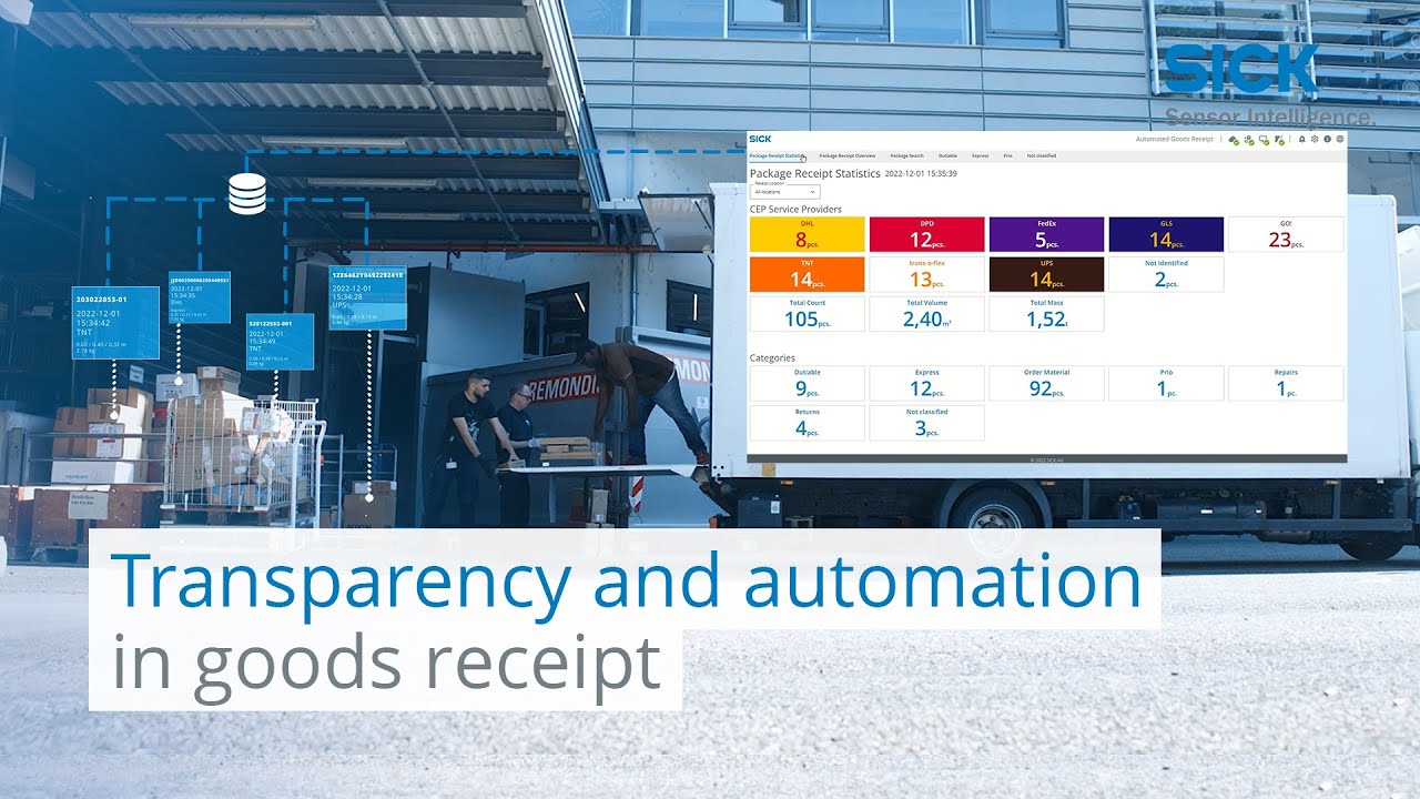 Transparency and automation in goods receipt