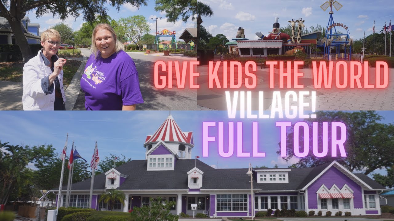 Give Kids the World Village - FULL GUIDED TOUR! This is the BIGGEST HONOR of our YouTube career!