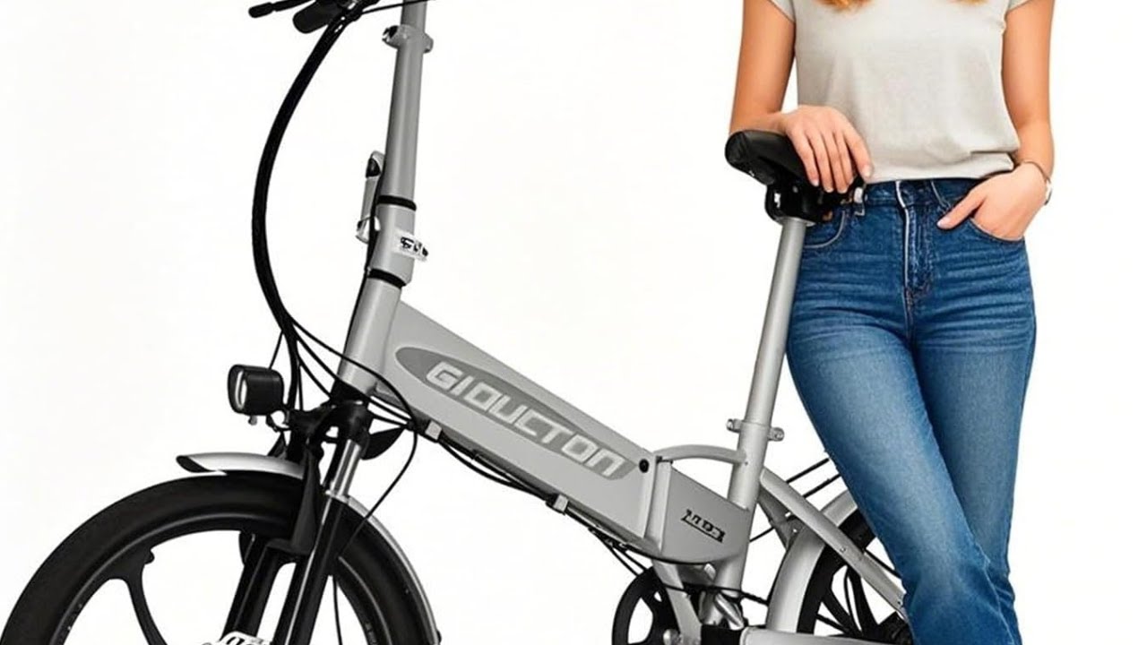 SMOOTHEST RIDE? 🚲 1000W Folding E-Bike with Shock Absorbers! ☁️