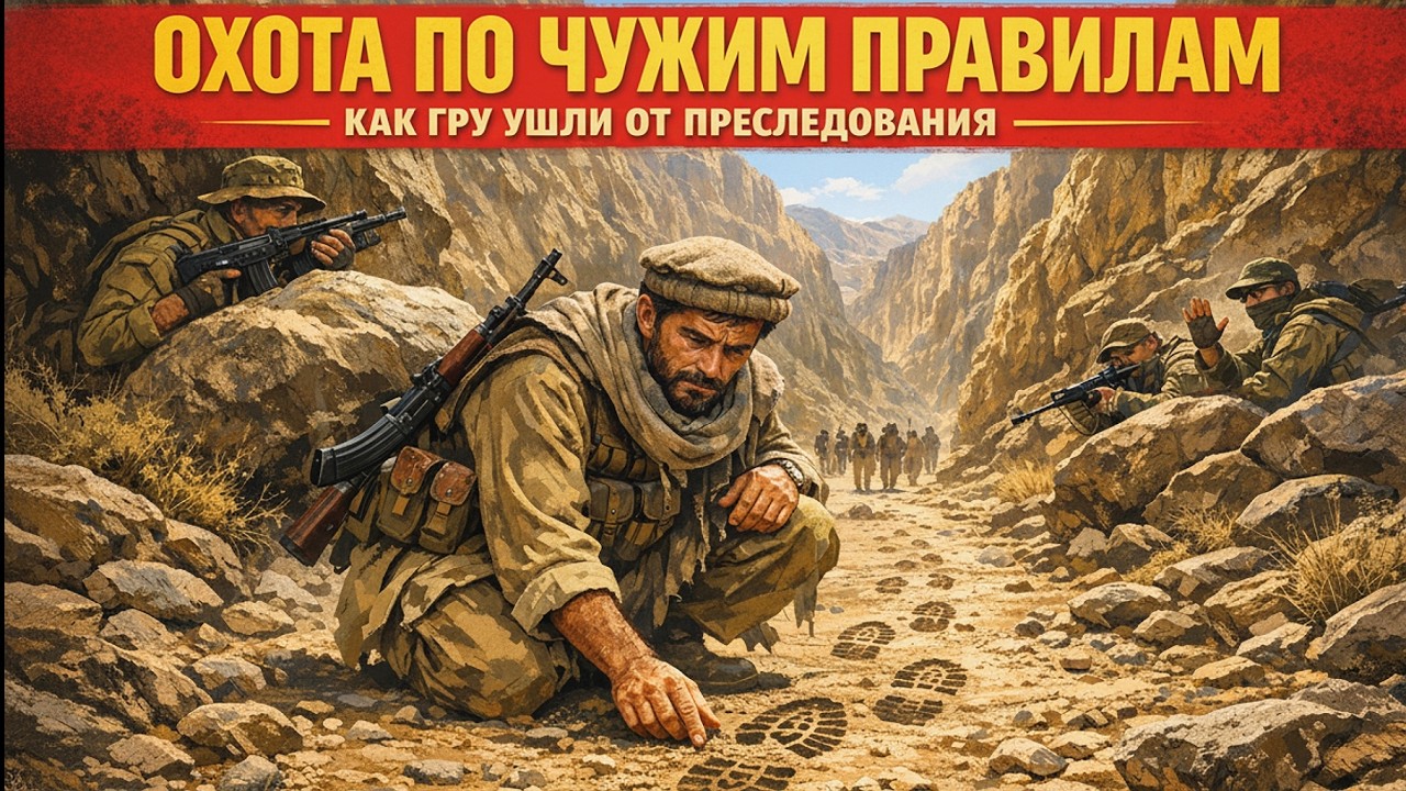 КАК ОФИЦЕР ГРУ ПЕРЕХИТРИЛ ОПЫТНОГО СЛЕДОПЫТА В УЩЕЛЬЕ