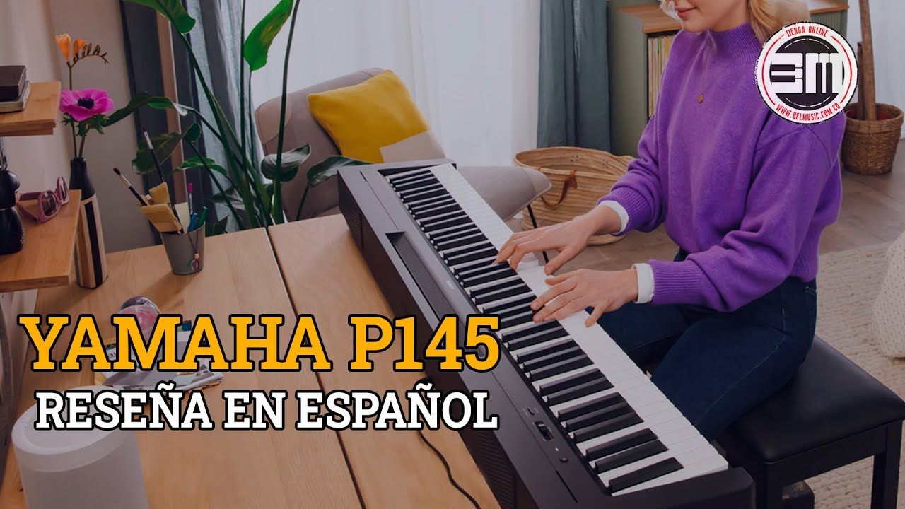 Piano digital Yamaha P145│Reseña en español 🎹
