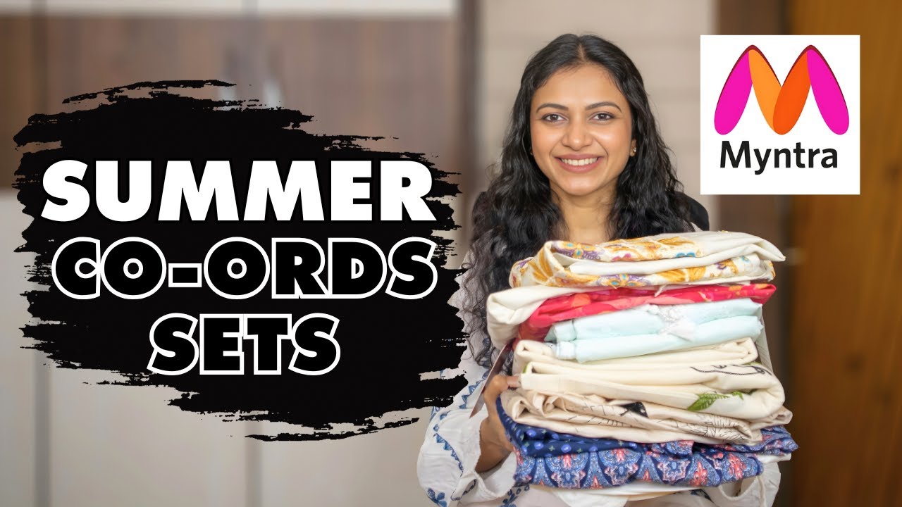✨ Myntra Summer Co-Ords Set Haul | Myntra Kurta Set Haul ✨