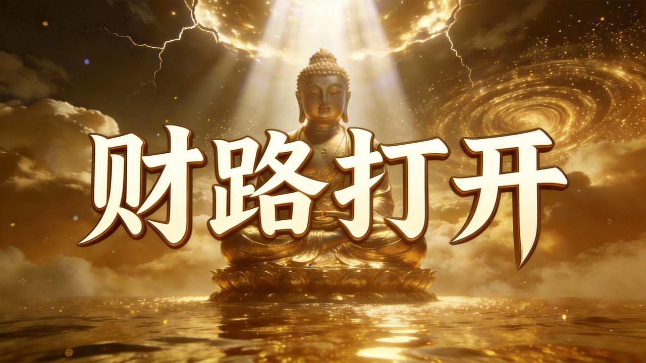【急需用钱】【财路被堵】【金光开财门】2小时循环｜通关财富障碍