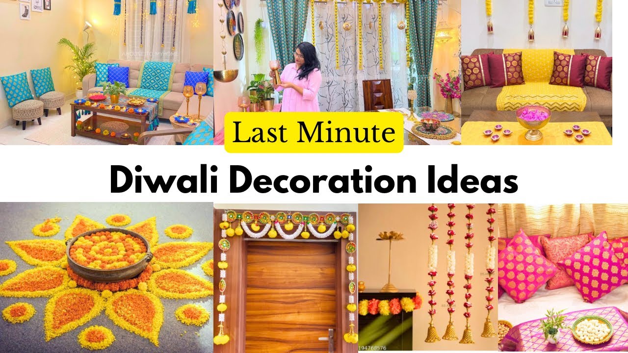 Quick ,Easy & Beautiful Diwali Decoration Ideas | Diwali Decor Inspiration |Must Watch