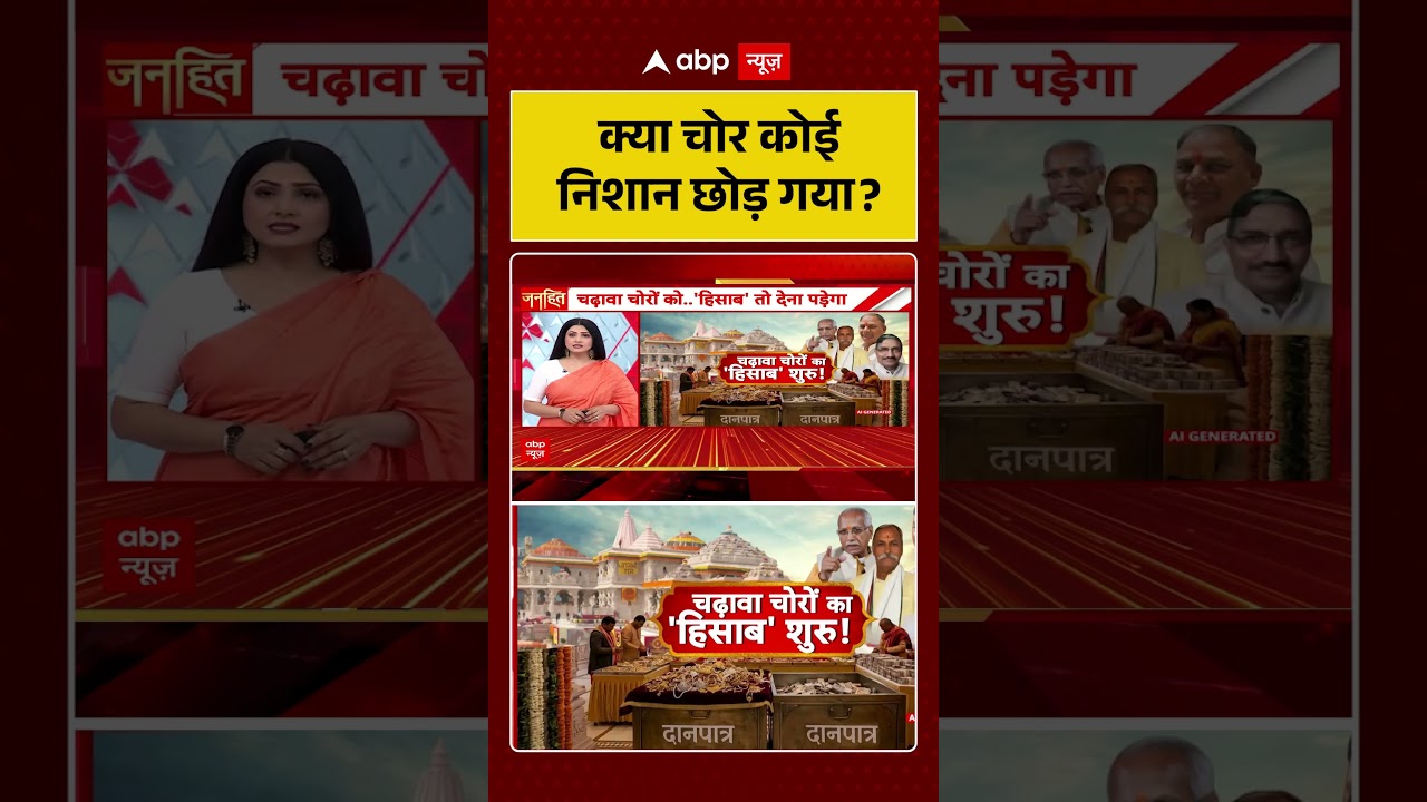 Chitra Tripathi On Ram Mandir Scam : क्या चोर कोई निशान छोड़ गया ?  | #viral #ytshorts
