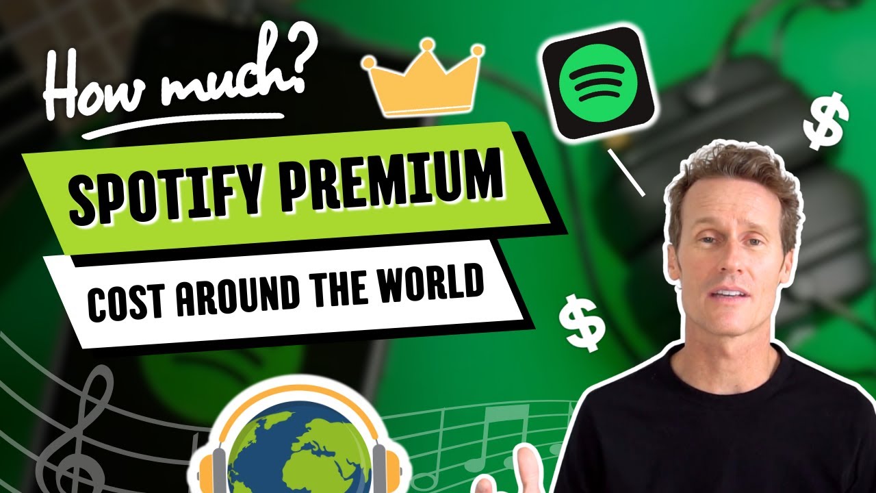 How much does Spotify premium cost around the world ?