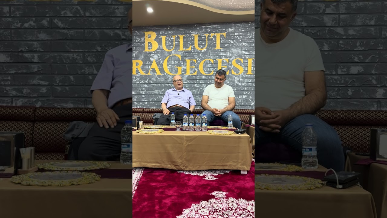 Prof. Dr. Ahmet Aslan ile Şanlıurfa Sohbet Gecesi 1