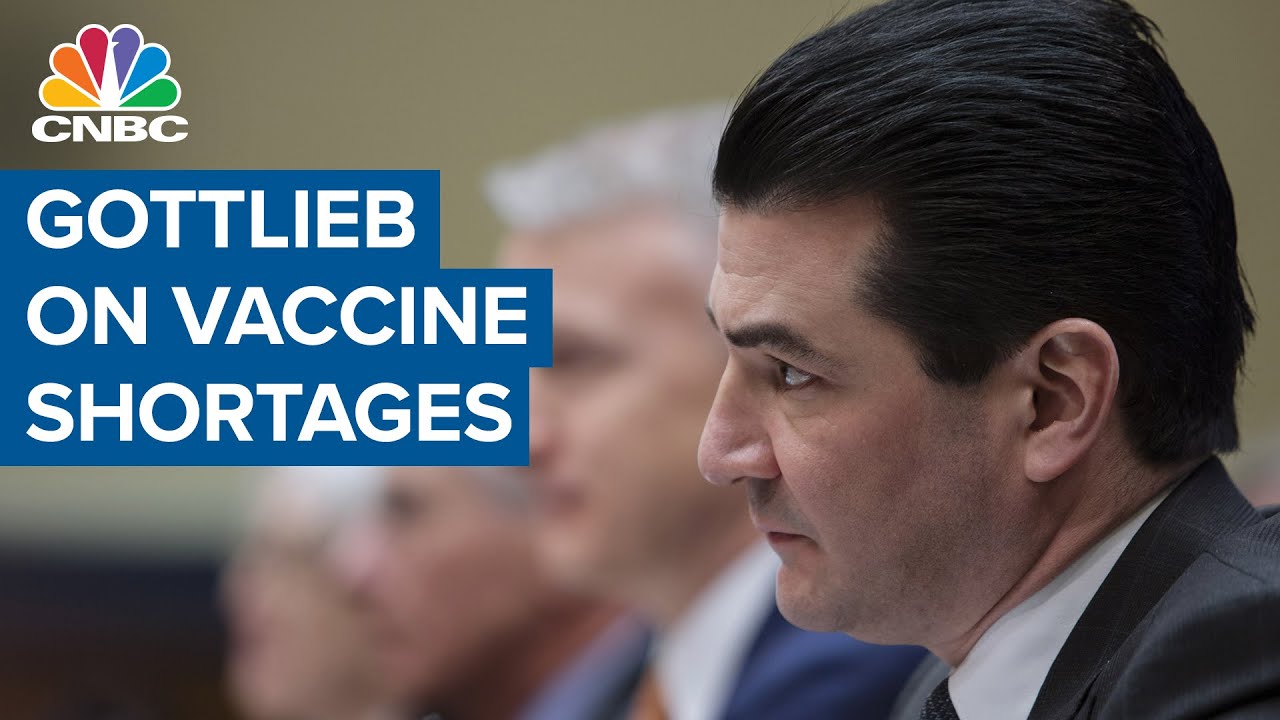 Fmr. FDA chief says he expects Covid-19 vaccine shortage to continue past next week