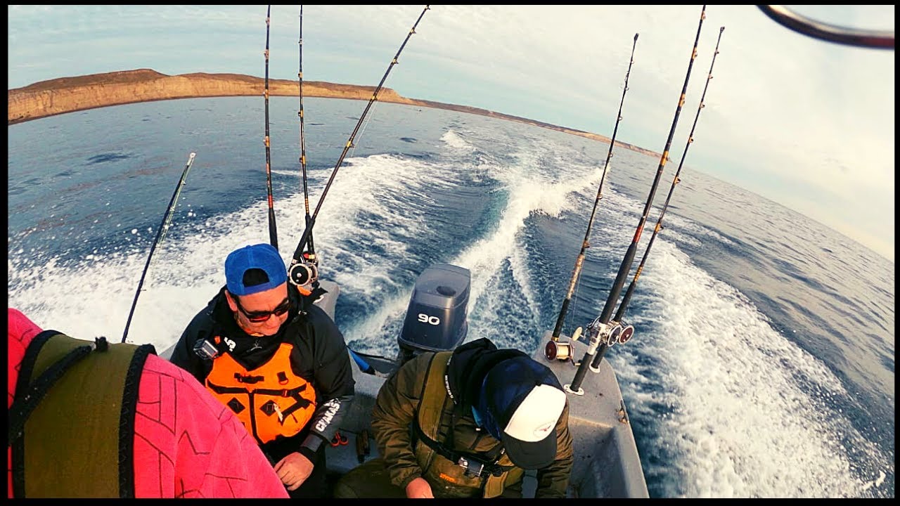 Pesca en Golfo Nuevo - Chubut - Argentina -