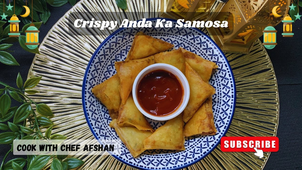 Ramadan Series Ep:- 3 Crispy Anda Ka Samosa Recipe | Egg Samosa Recipe For Iftar | 