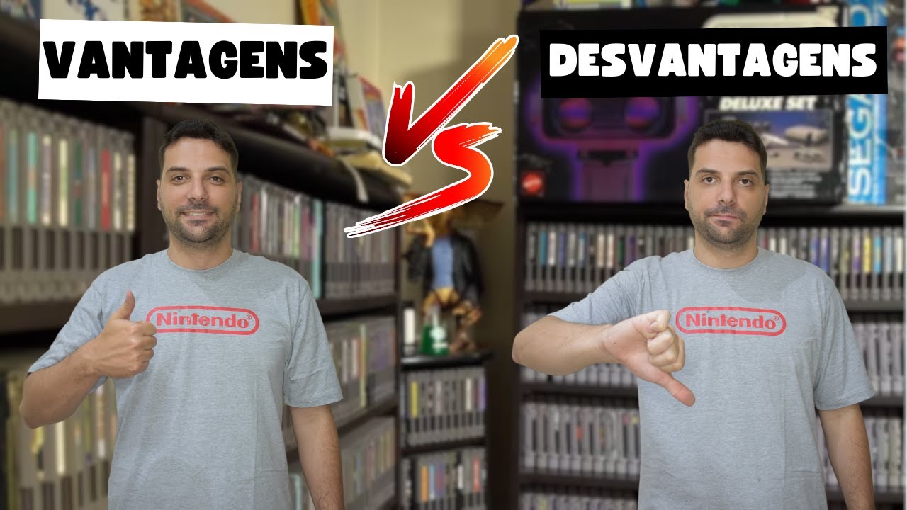 6 VANTAGENS e 6 DESVANTAGENS de se COLECIONAR GAMES ATUALMENTE