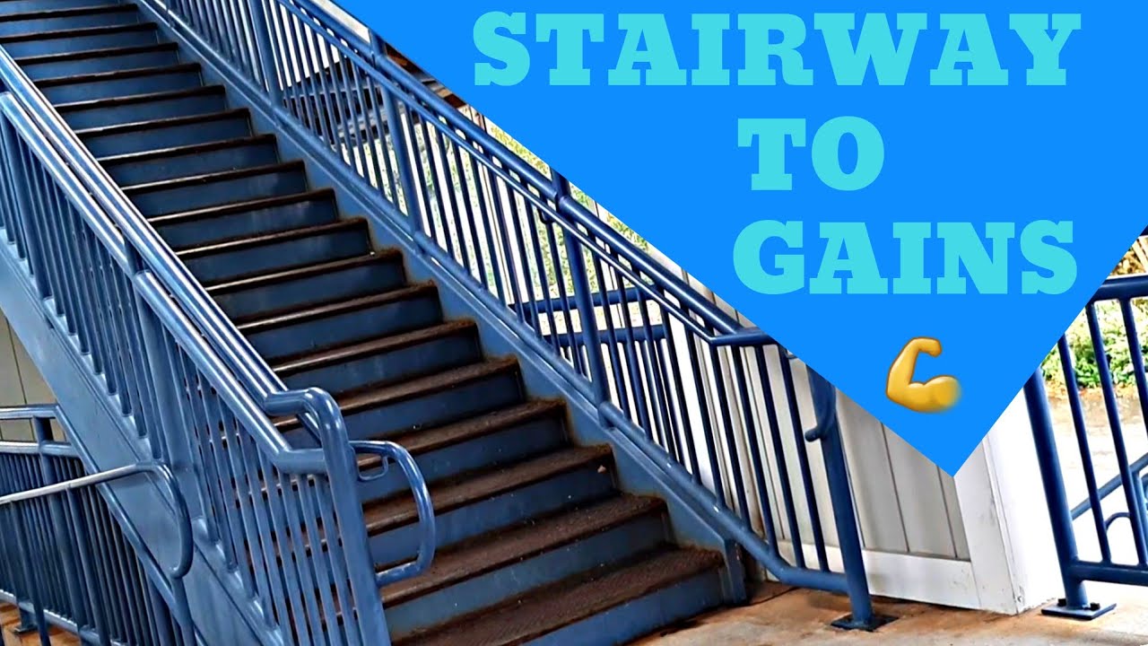 10 Min Stair Climbing Workout - Full Body Workout