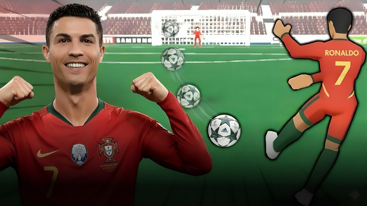 CRISTIANO RONALDO In Realistic Street Soccer! (Roblox)
