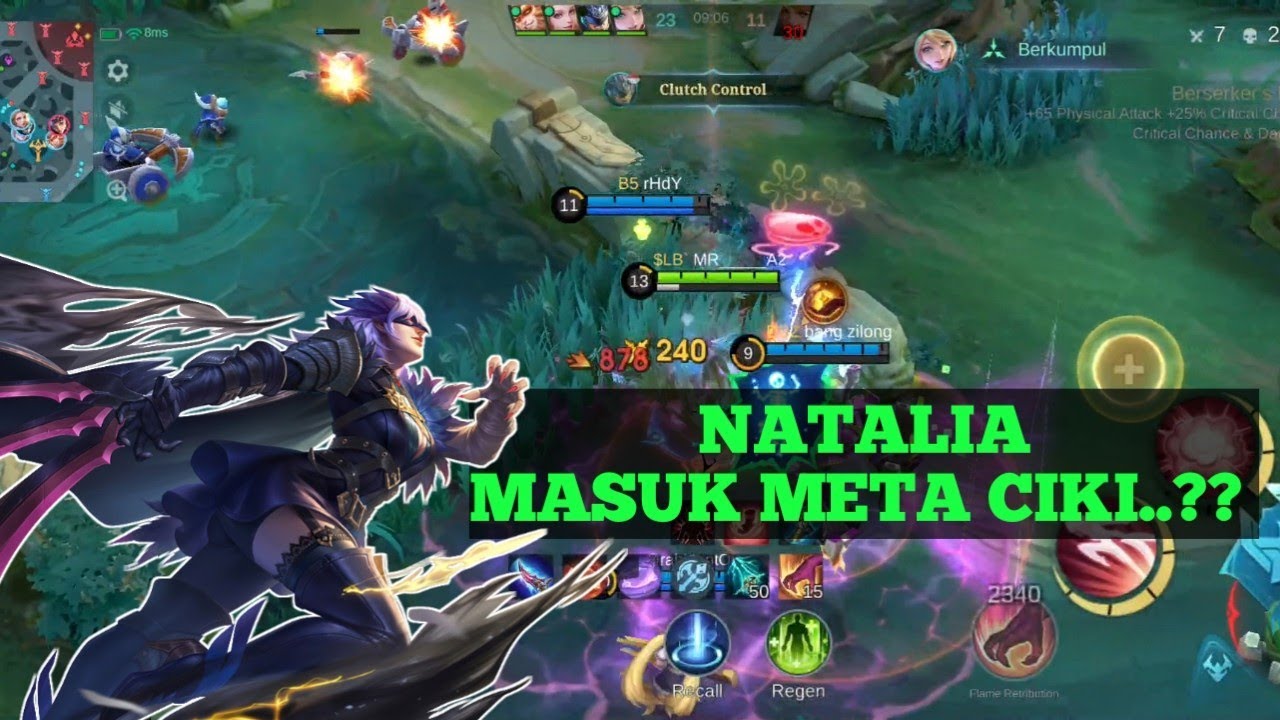 NATALIA SATU TEAM SAMA META CIKI ⁉️ AUTO BANTAI-BANTAI🔥🔥